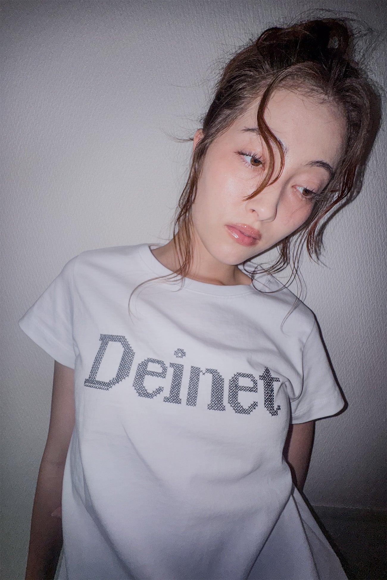 Deinet - Needle Point T-Shirt (White) product image 9 | TRAB K-Fashion Australia