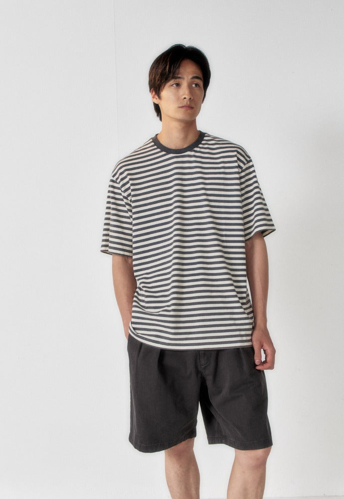 Art if acts - Washed Chino Shorts (Charcoal) product image 1 | TRAB K-Fashion Australia