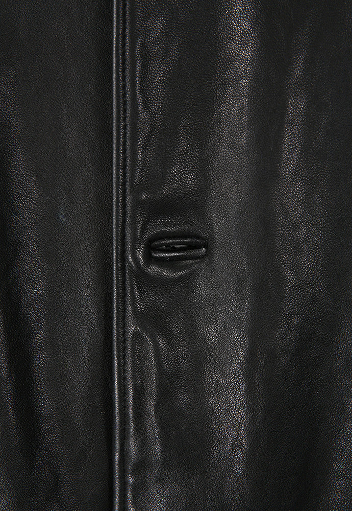 Art if acts - Washed Lambskin Vegetable Car Coat (Black) product image 14 | TRAB K-Fashion Australia