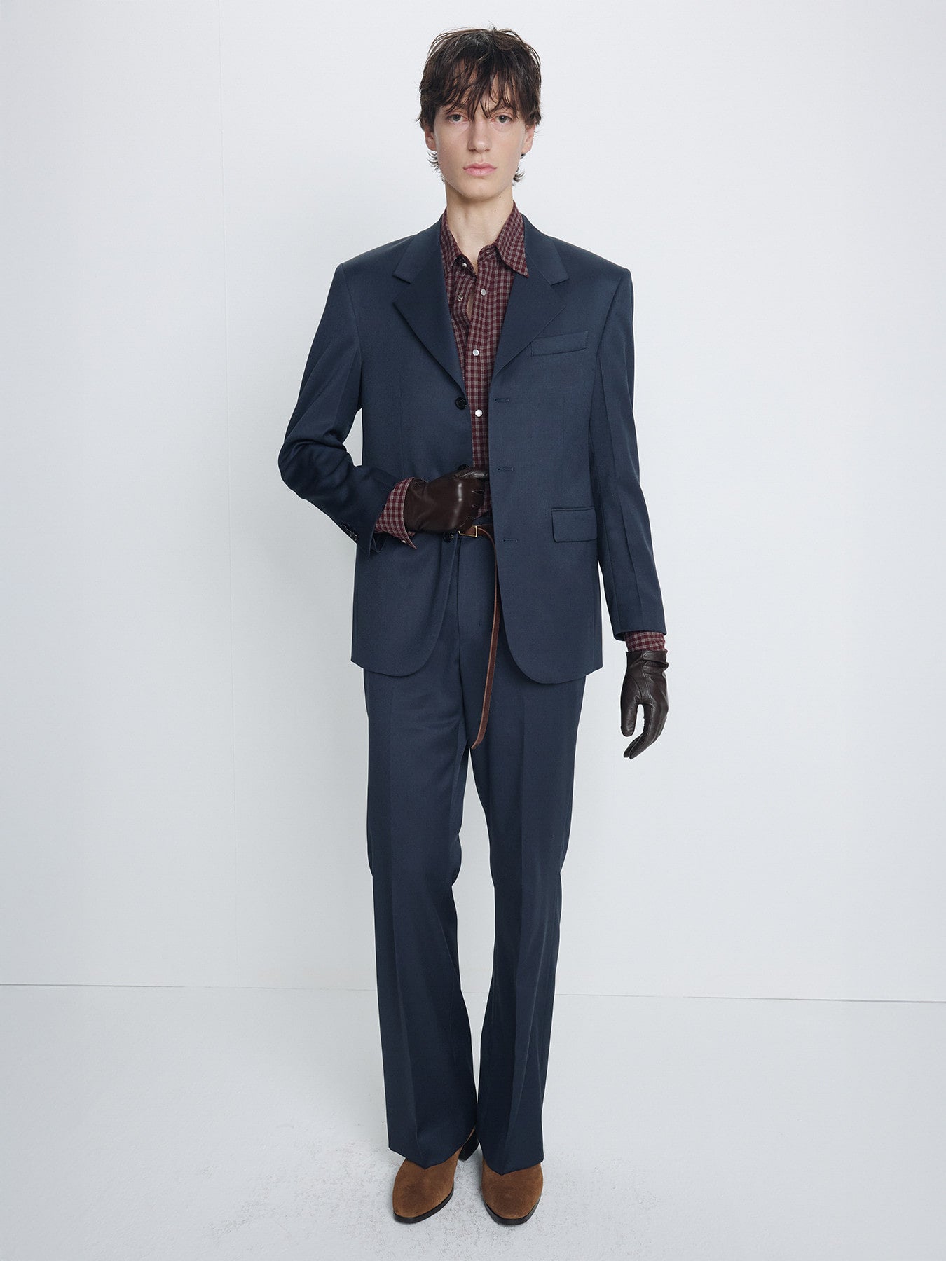 Tonywack - Wool Blend Tailored Blazer (Slate Grey) product image 4 | TRAB K-Fashion Australia