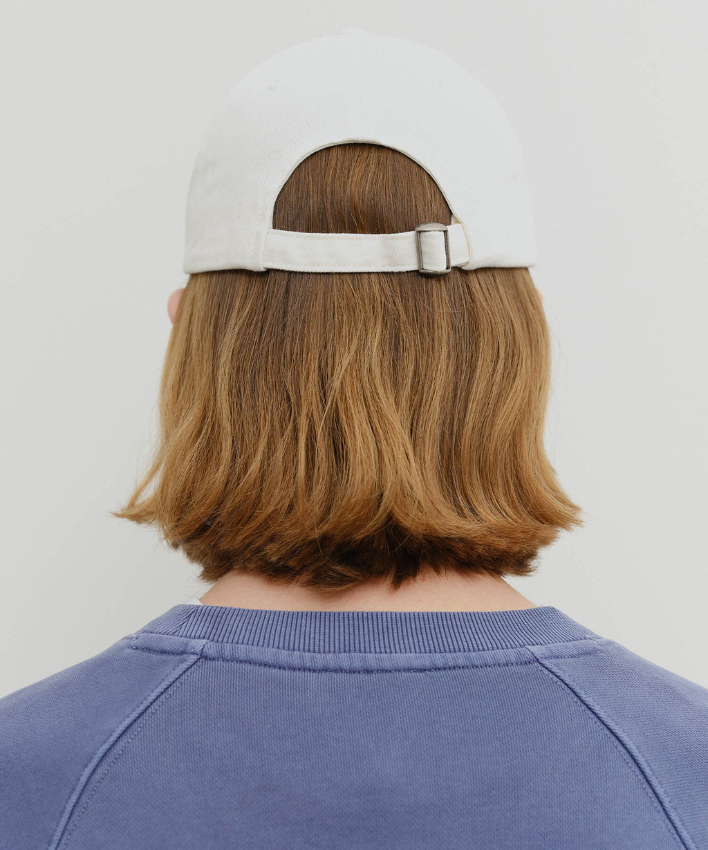 Marithe & Francois Girbaud - Regular Logo Covered Cap (Ivory) product image 6 | TRAB K-Fashion Australia