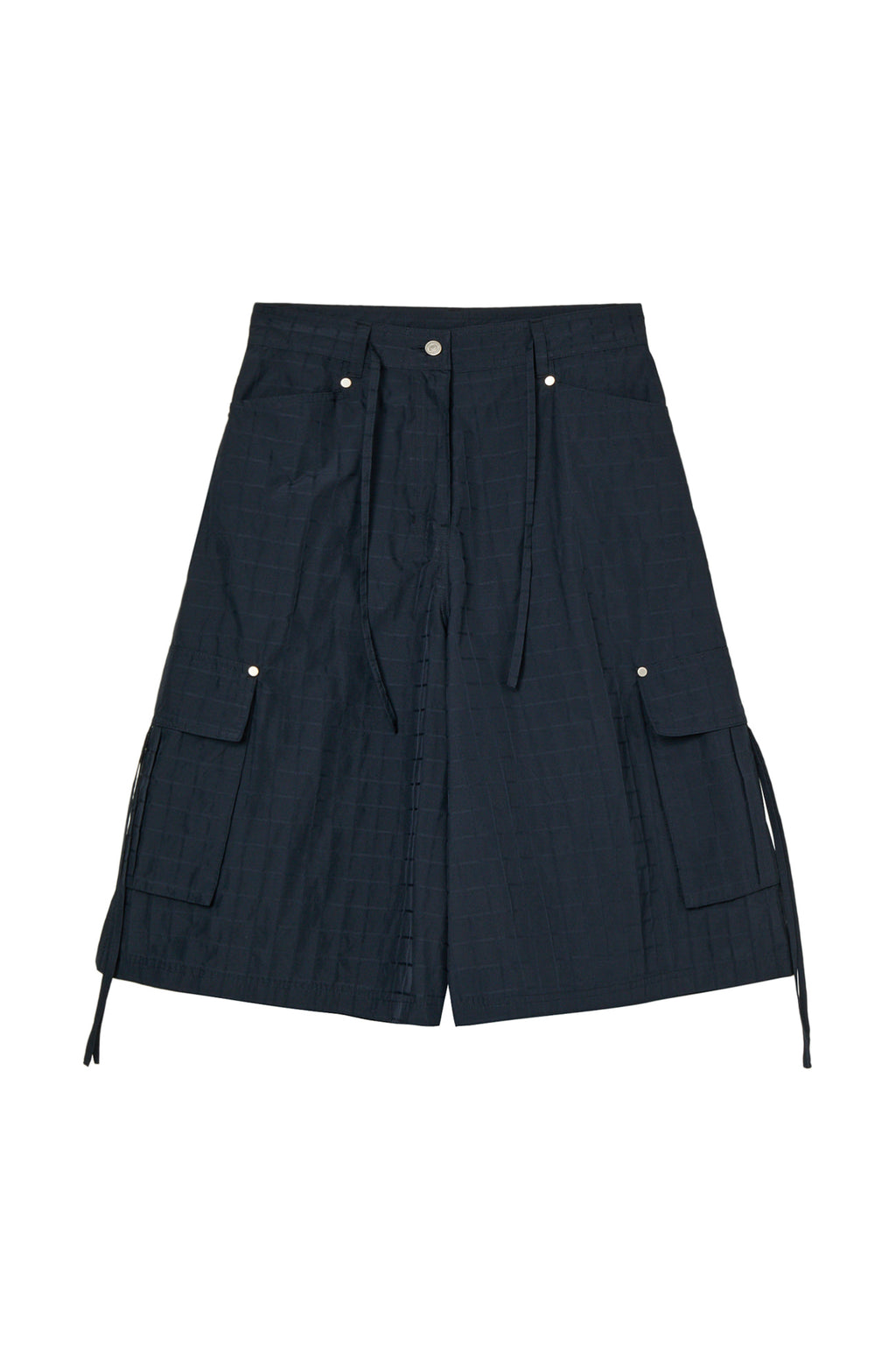 Deinet - Multi Square Bermuda Pants (Navy) product image 1 | TRAB K-Fashion Australia