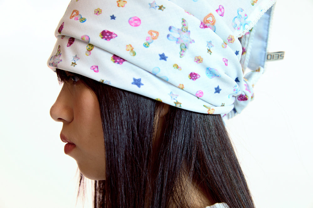 Coyseio - Ema Tiny Friends Multi Scarf Multi product image 6 | TRAB K-Fashion Australia