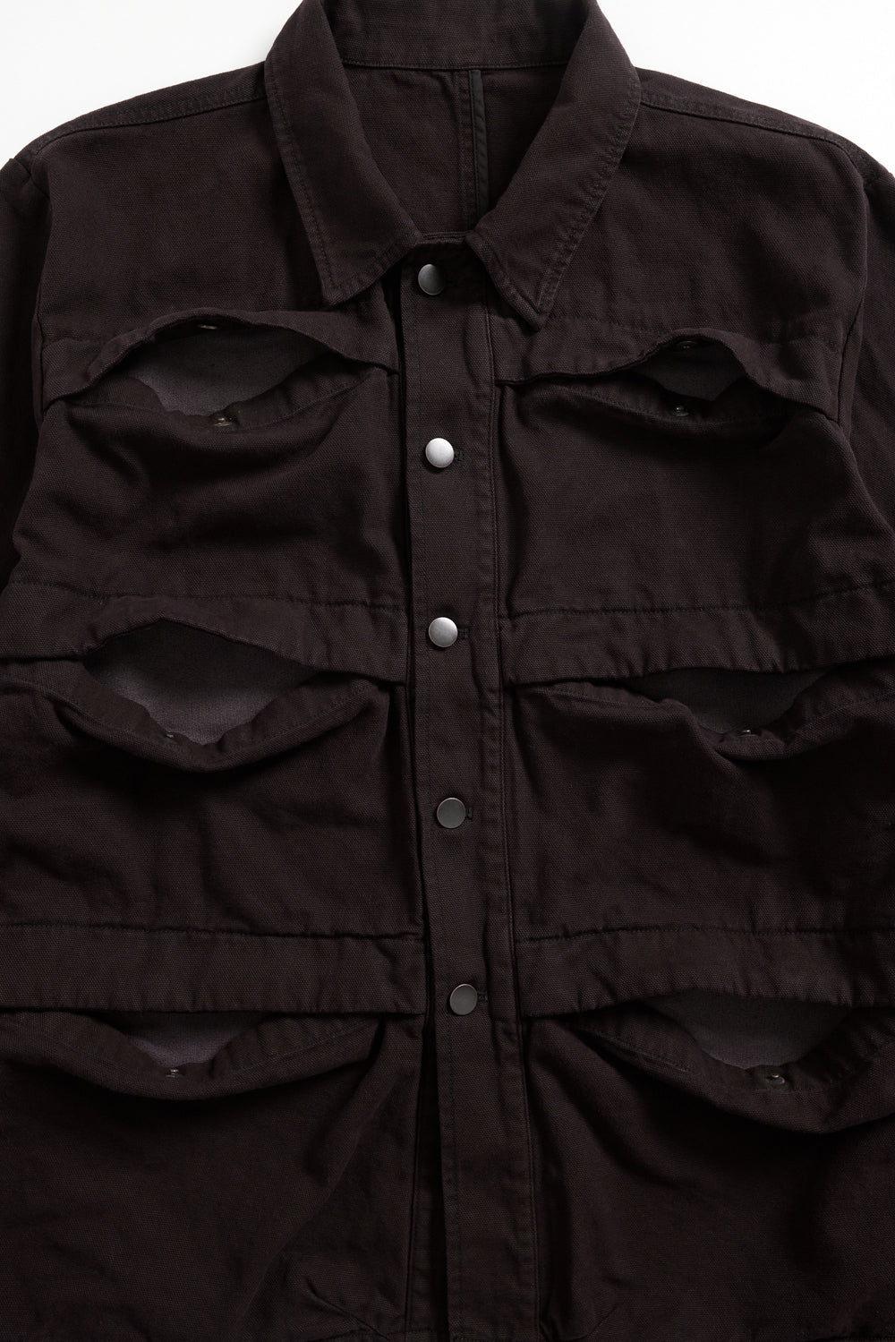 Hatchingroom - 6P Work Jacket V2 Dyed Dark (Burgundy) product image 4 | TRAB K-Fashion Australia