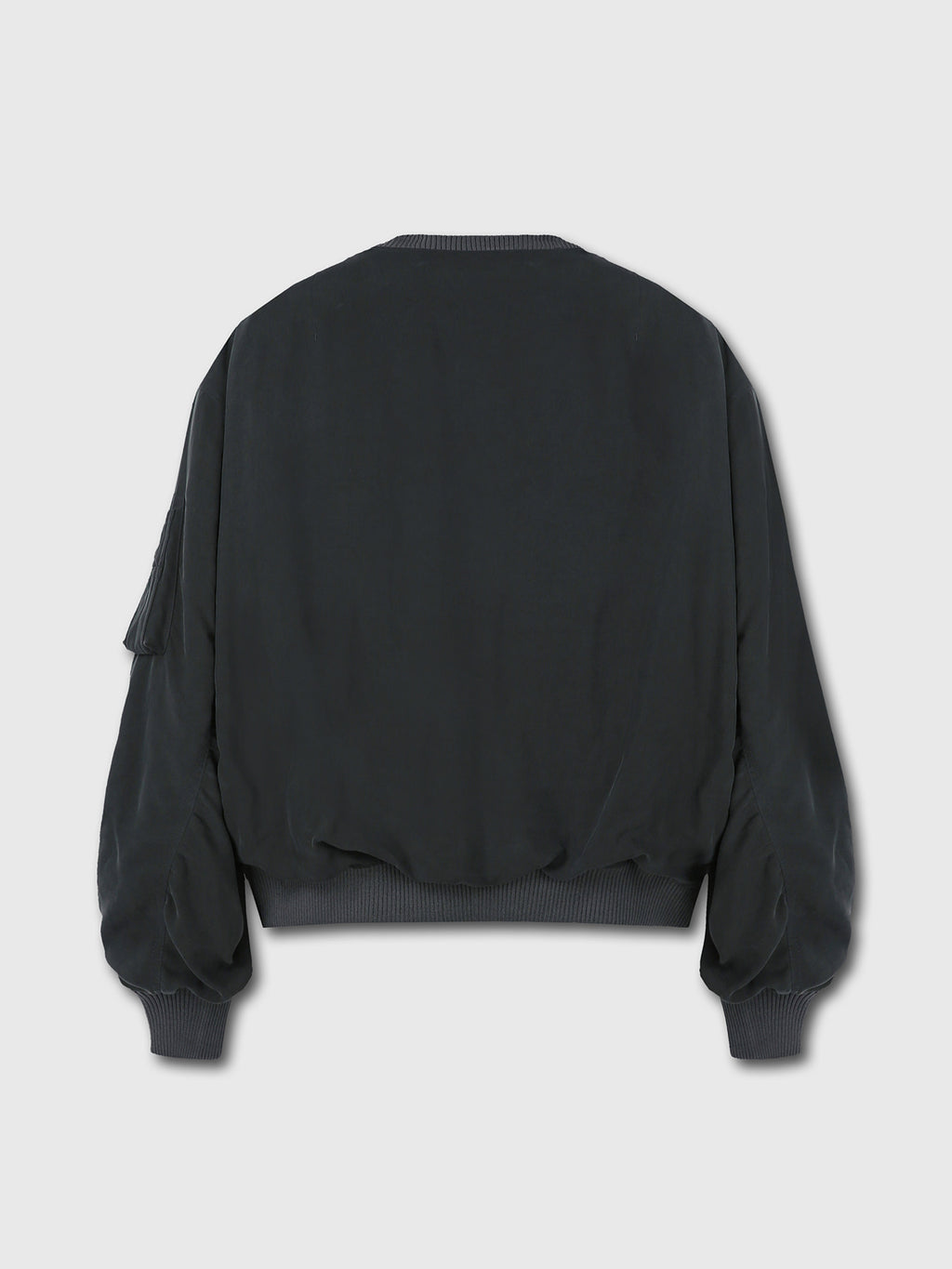 Tonywack - Rayon Twill Bomber Jacket (Carbon) product image 7 | TRAB K-Fashion Australia