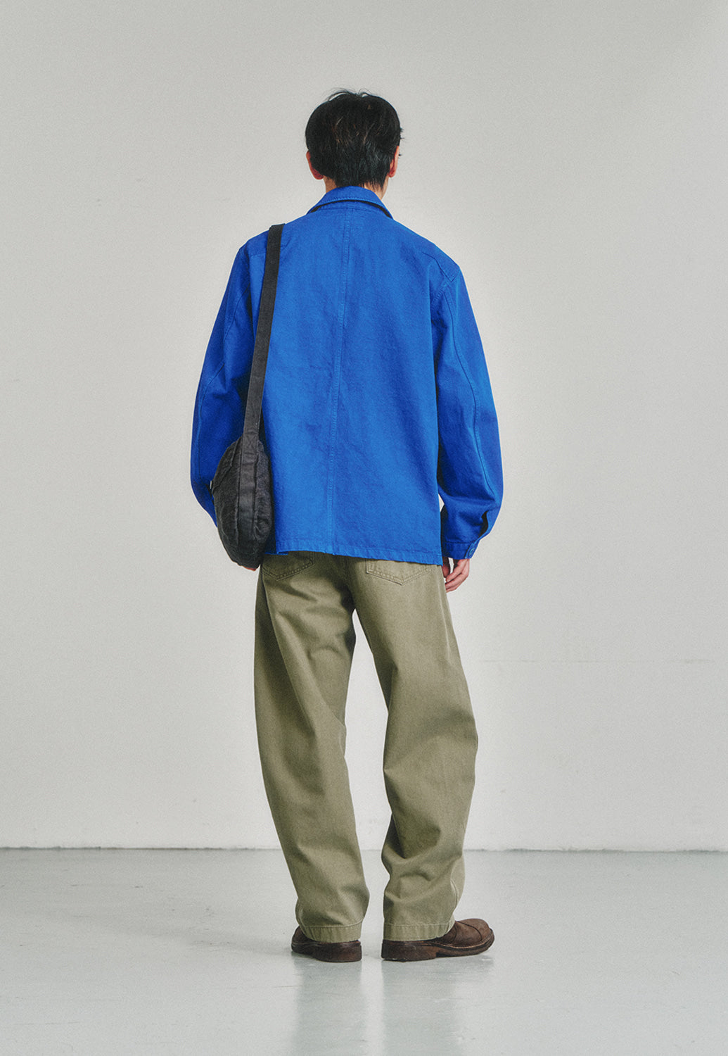 Art if acts - Curved Fatigue Trousers (Olive) product image 4 | TRAB K-Fashion Australia