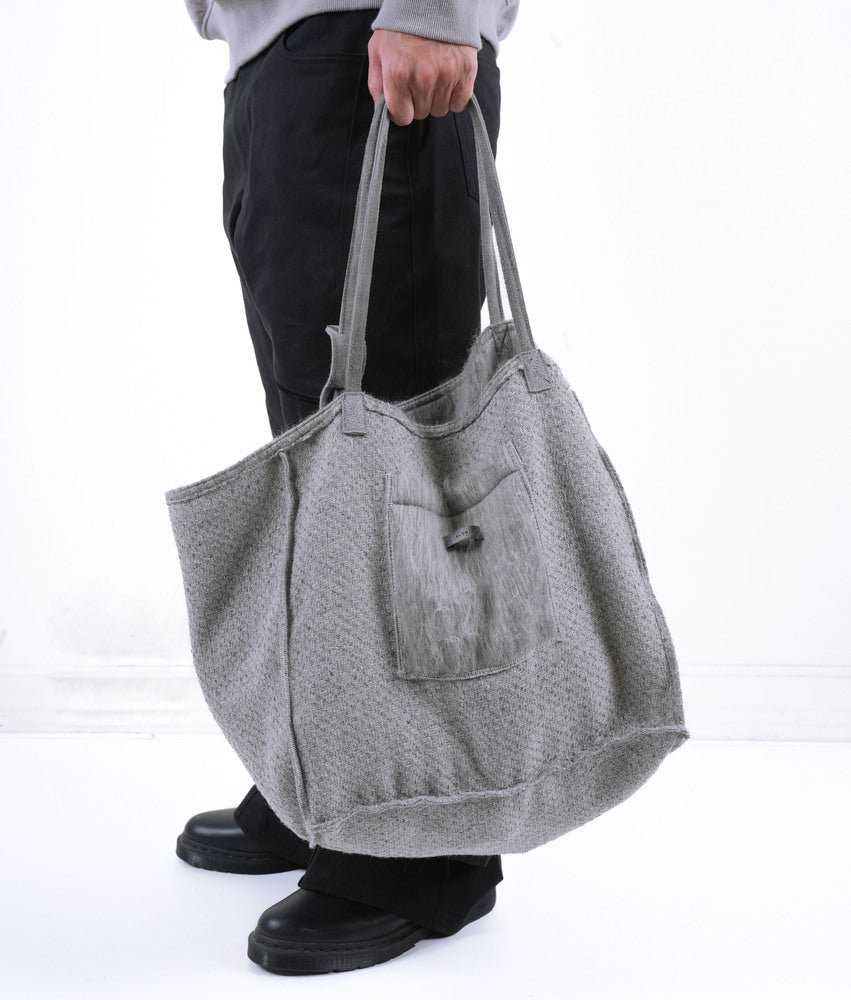 XLIM - Ep.8 Synopsis 01 Fur Bag (Gray) product image 10 | TRAB K-Fashion Australia