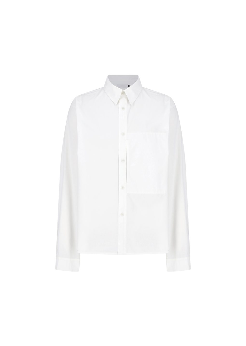 Amomento - Cotton silk pocket shirt (Ivory) product image 2 | TRAB K-Fashion Australia