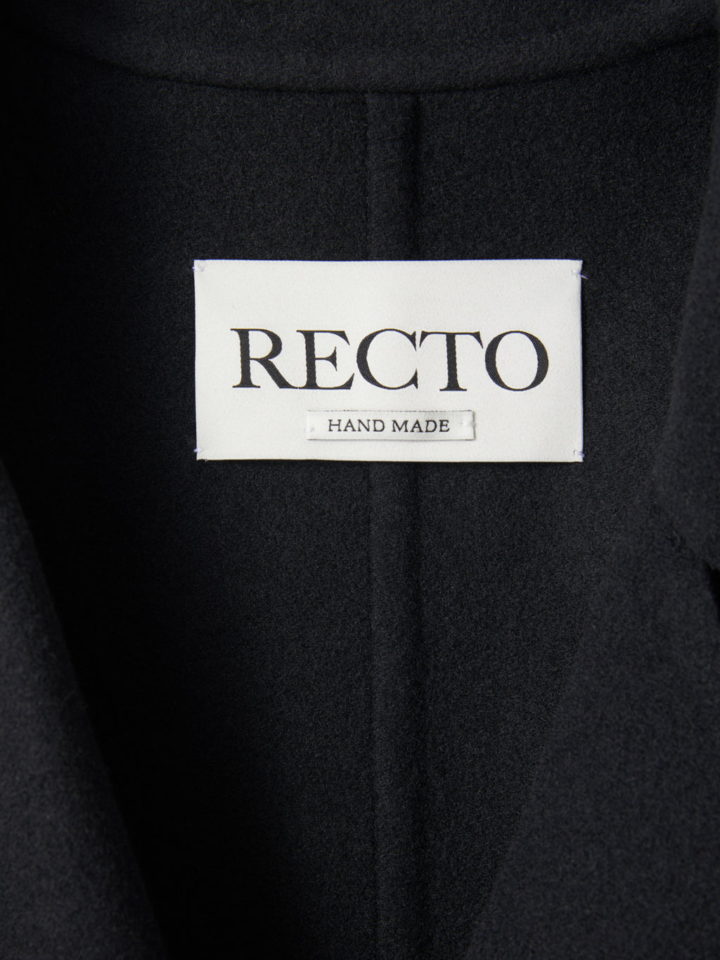 Recto - Classic Belted Handmade Coat (Black) product image 11 | TRAB K-Fashion Australia