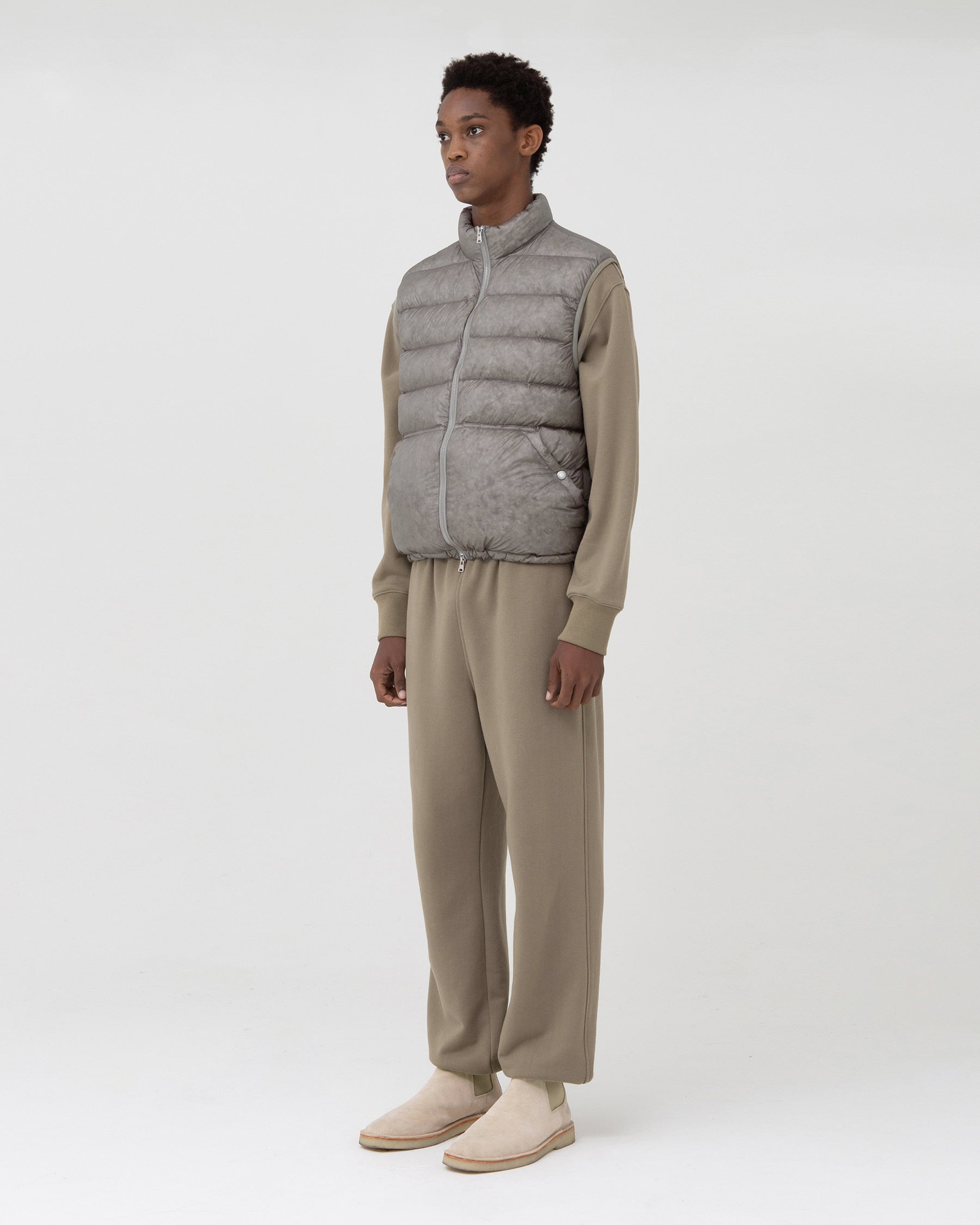 Brownyard - Down Vest (Olive Grey) product image 3 | TRAB K-Fashion Australia
