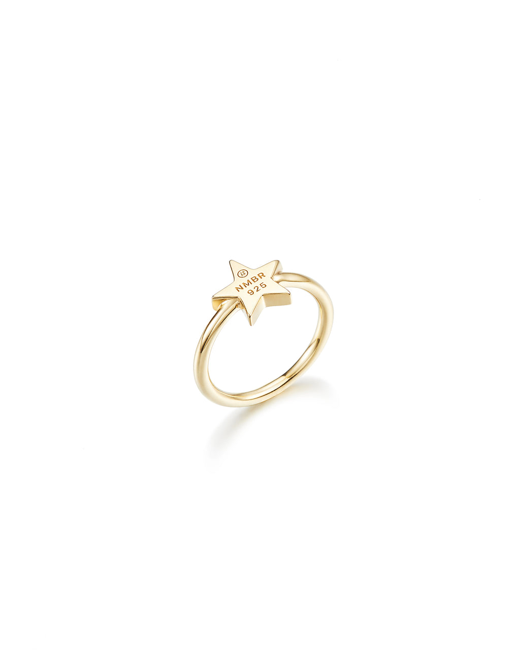 Numbering - Logo Engraved Star Ring #7411 product image 7 | TRAB K-Fashion Australia