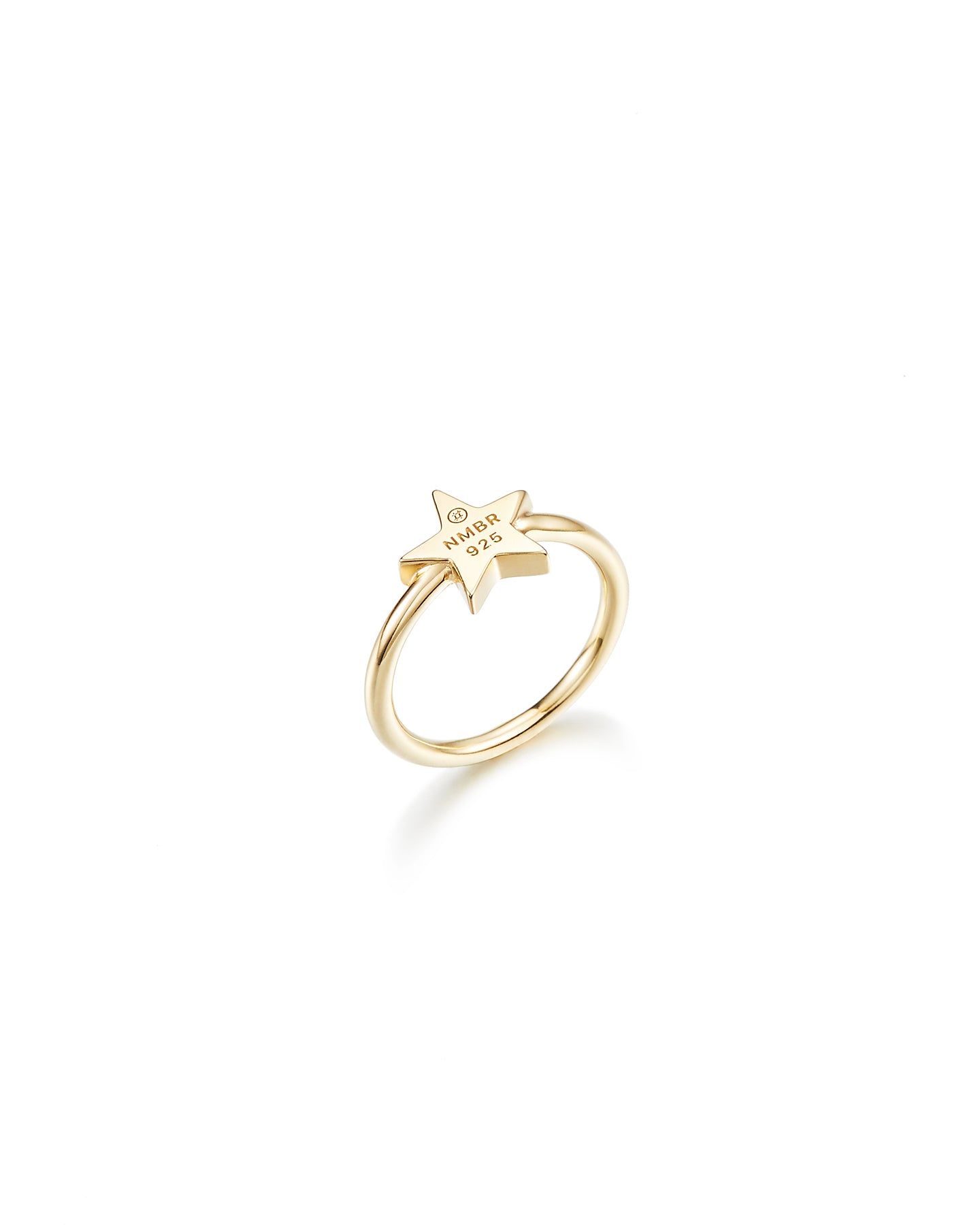 Numbering - Logo Engraved Star Ring #7411 product image 7 | TRAB K-Fashion Australia