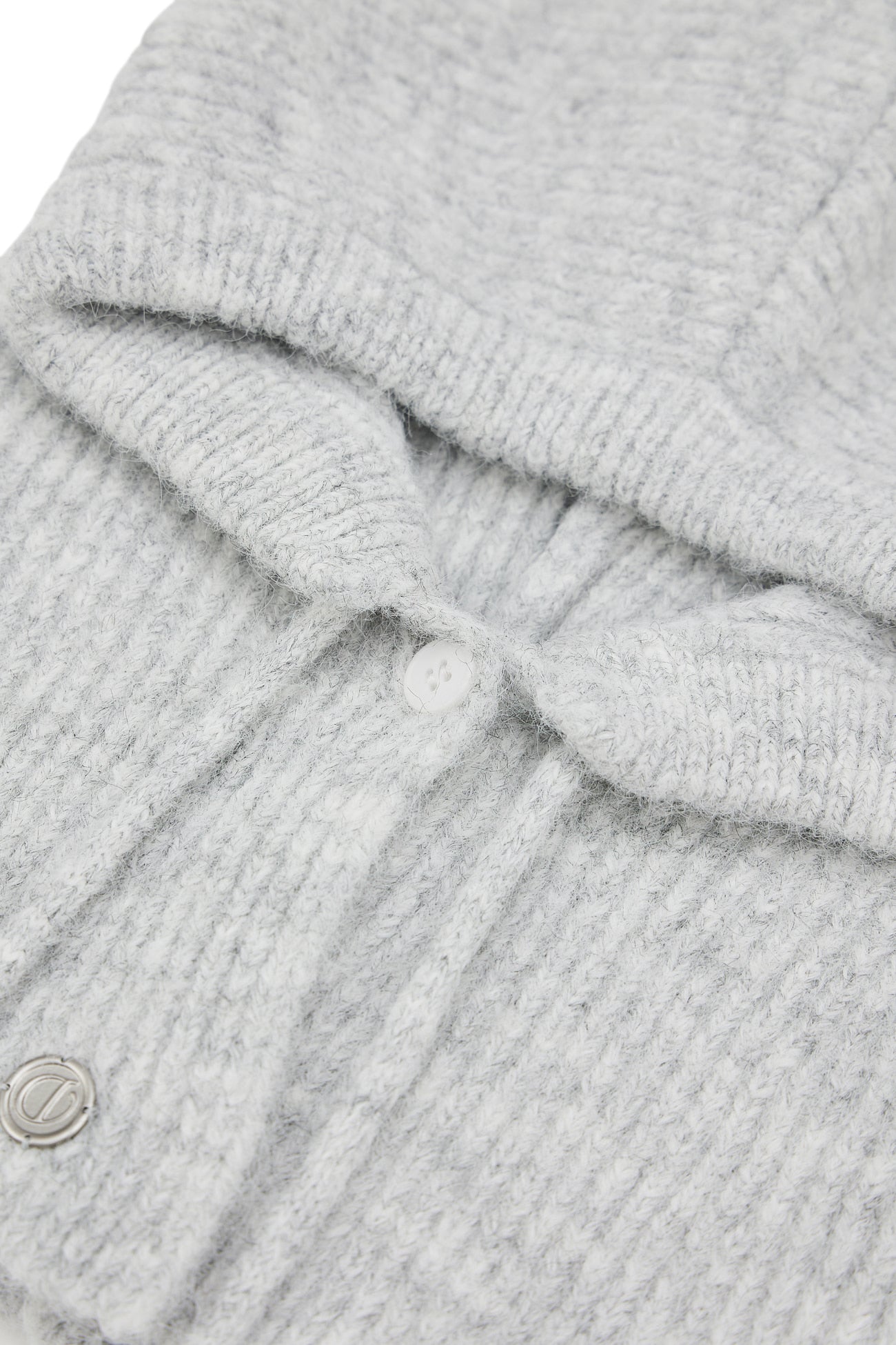 Deinet - Hairy Wool Balaclava (Melange Grey) product image 5 | TRAB K-Fashion Australia