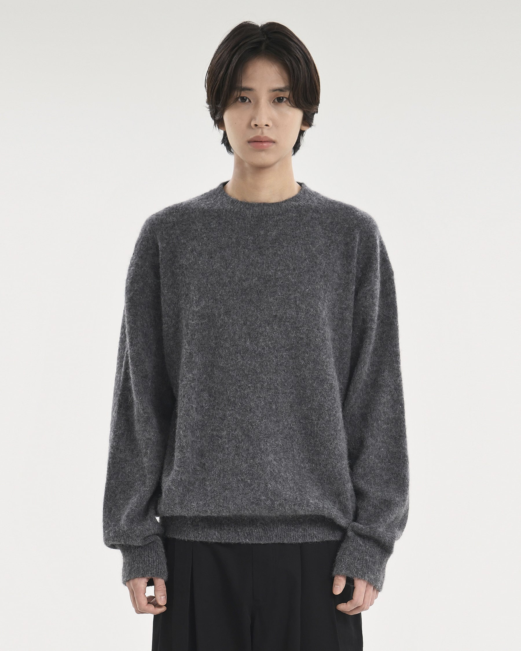 Brownyard - Alpaca Sweater (Charcoal) product image 1 | TRAB K-Fashion Australia