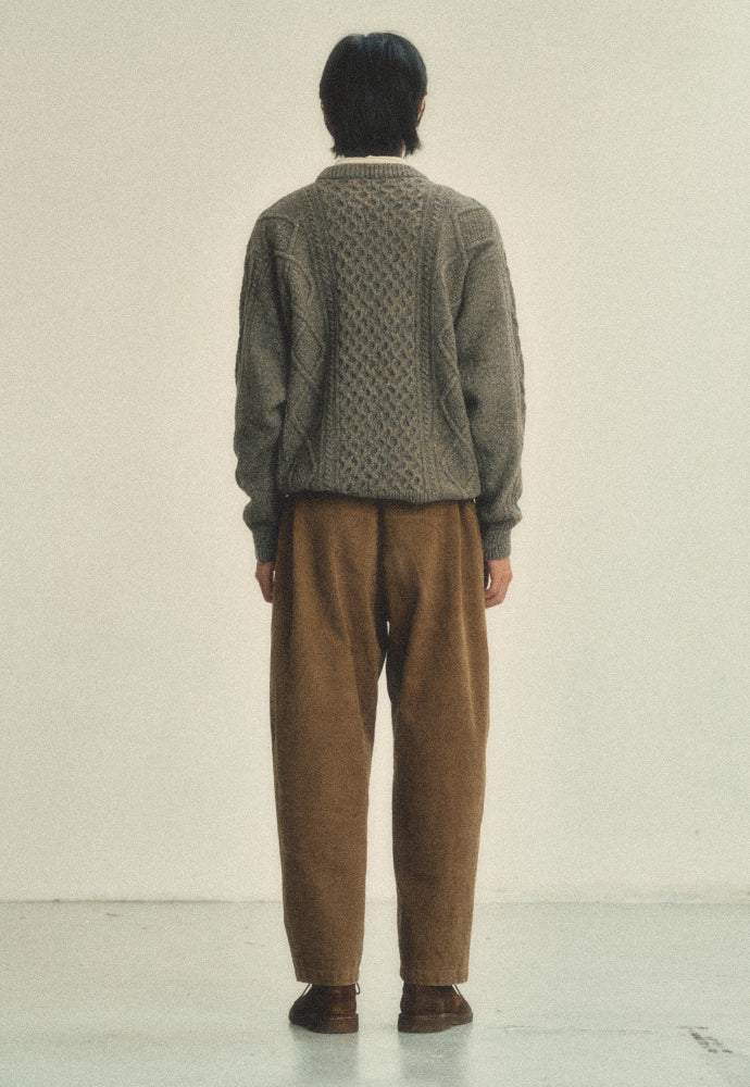 Art if acts - Pocket On Tuck Pants (Camel Brown) product image 3 | TRAB K-Fashion Australia