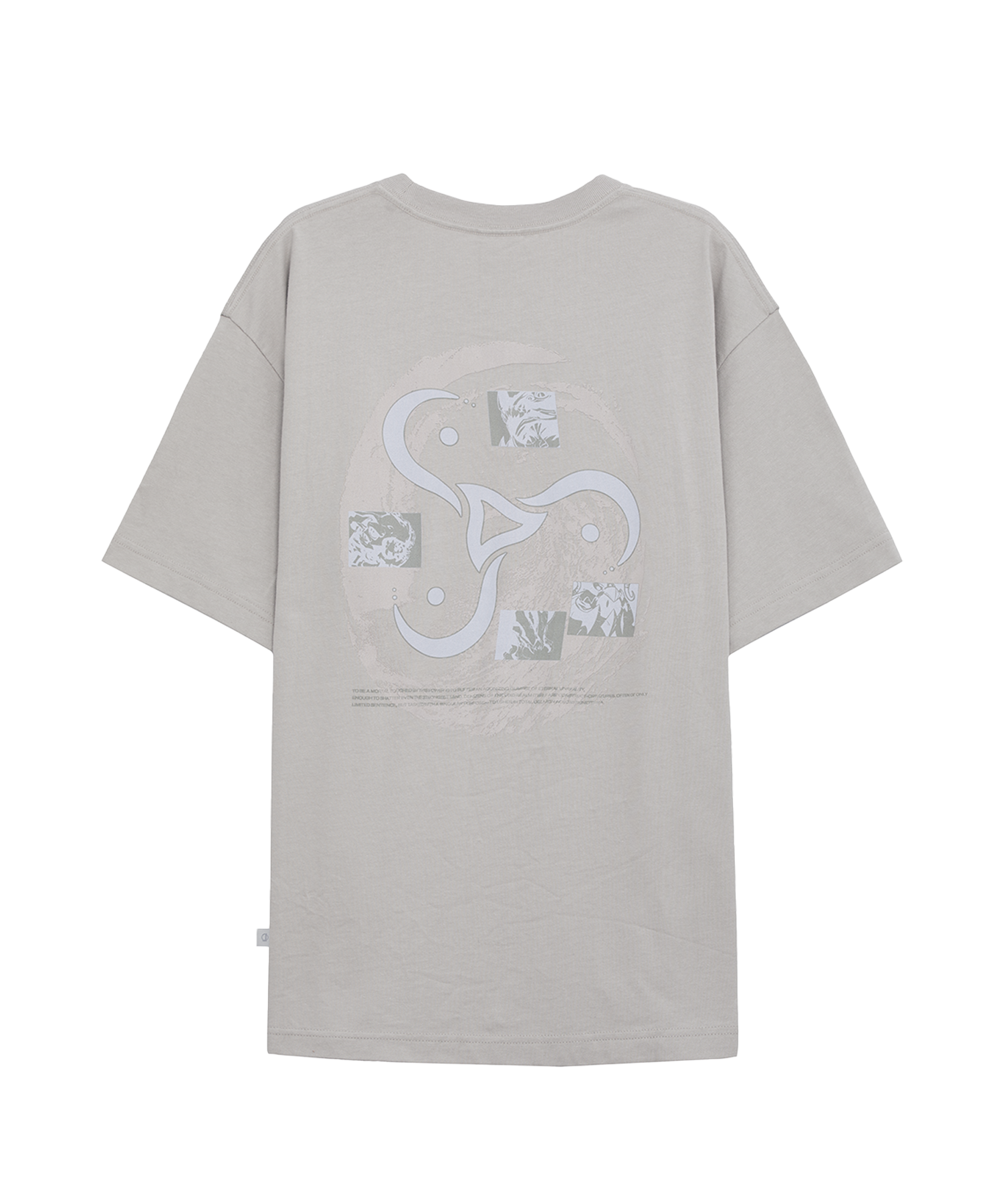 San San Gear - Void Born T-Shirt (Warm Grey) product image 8 | TRAB K-Fashion Australia