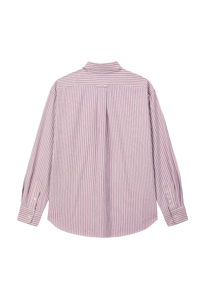 Art if acts - Stripe Shirt (Sunset Pink) product image 8 | TRAB K-Fashion Australia