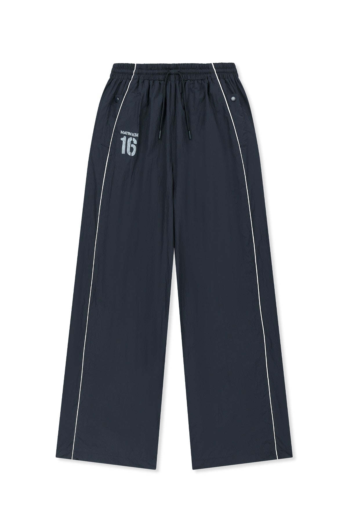 Matin Kim - Matin 16 Logo Track Pants (Navy) product image 1 | TRAB K-Fashion Australia