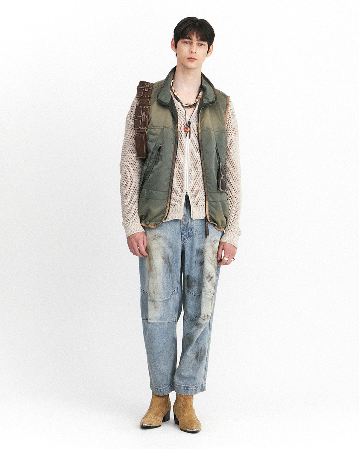 Eastlogue - Traveler Shield Vest (Faded Olive) product image 1 | TRAB K-Fashion Australia