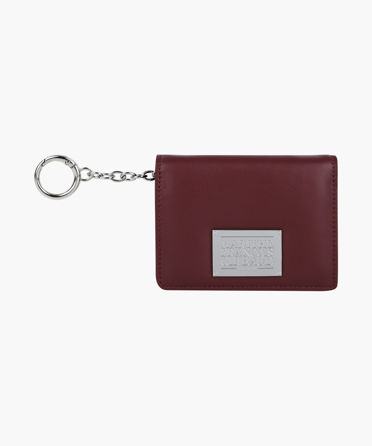 Marithe & Francois Girbaud - Classic Logo Flap Card Wallet (Burgundy) product image 1 | TRAB K-Fashion Australia