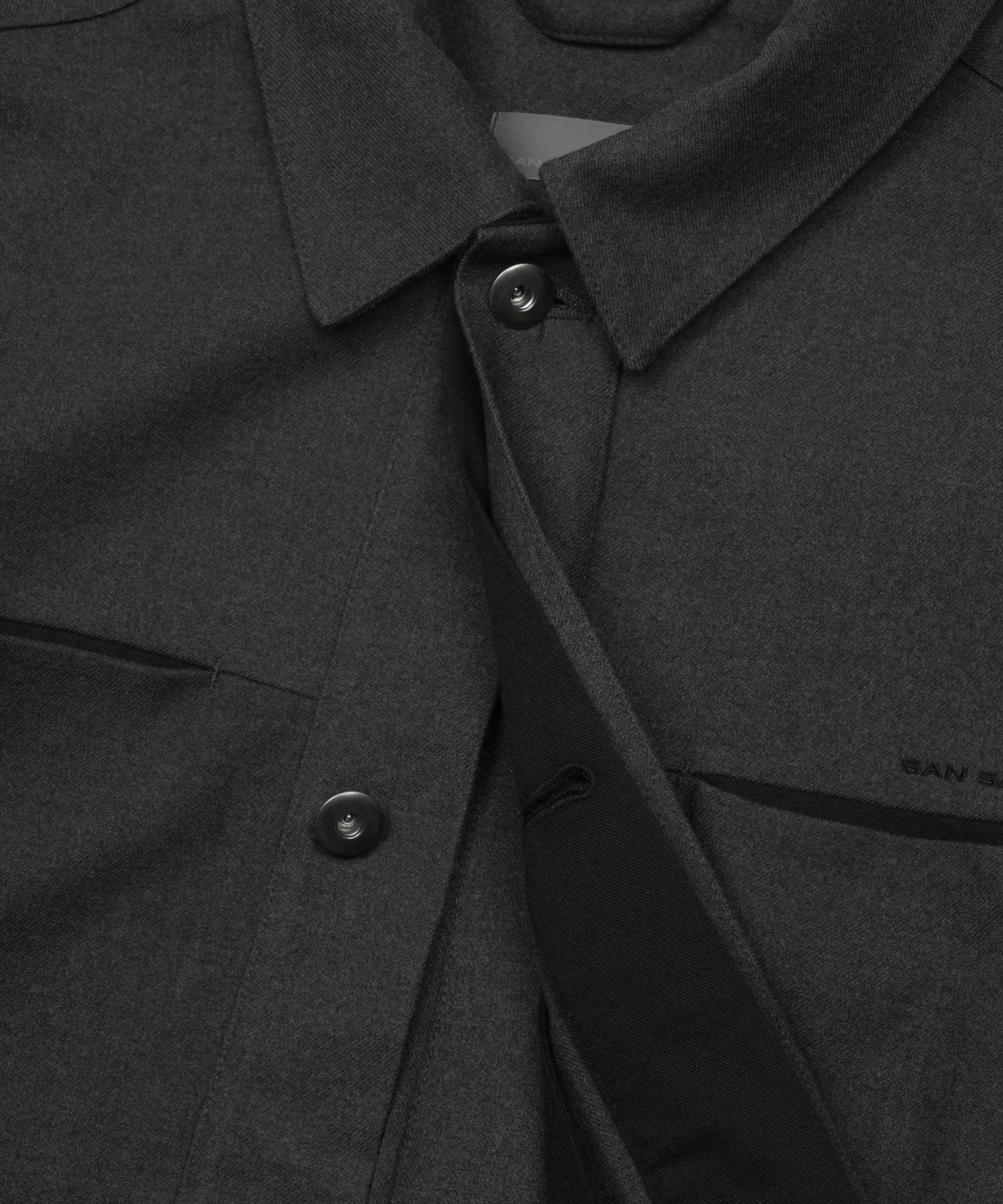 San San Gear - Trucker Jacket (Charcoal) product image 8 | TRAB K-Fashion Australia