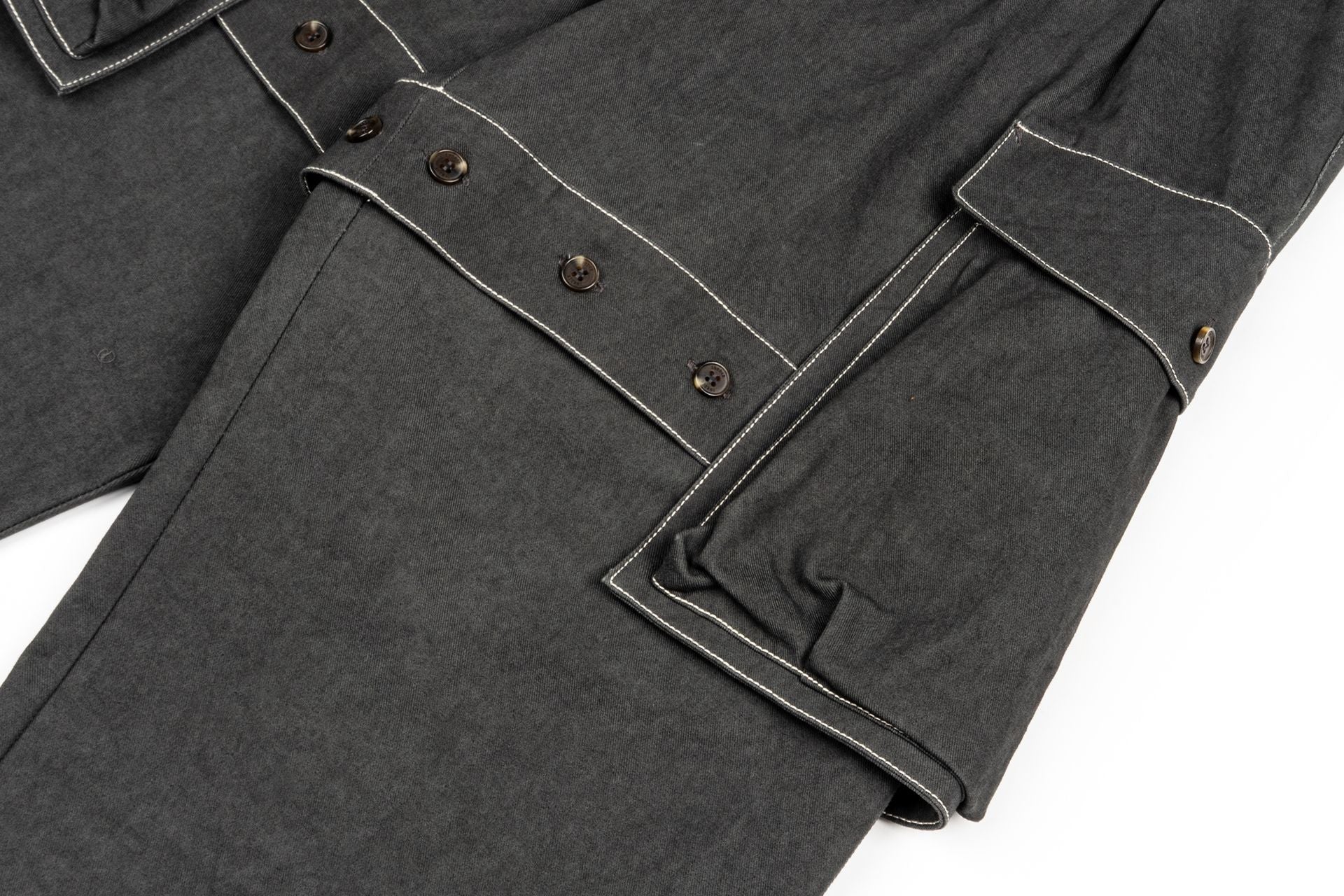 Ioedle - Assembled Cargo Pants With Screws Loosened (Charcoal) product image 7 | TRAB K-Fashion Australia