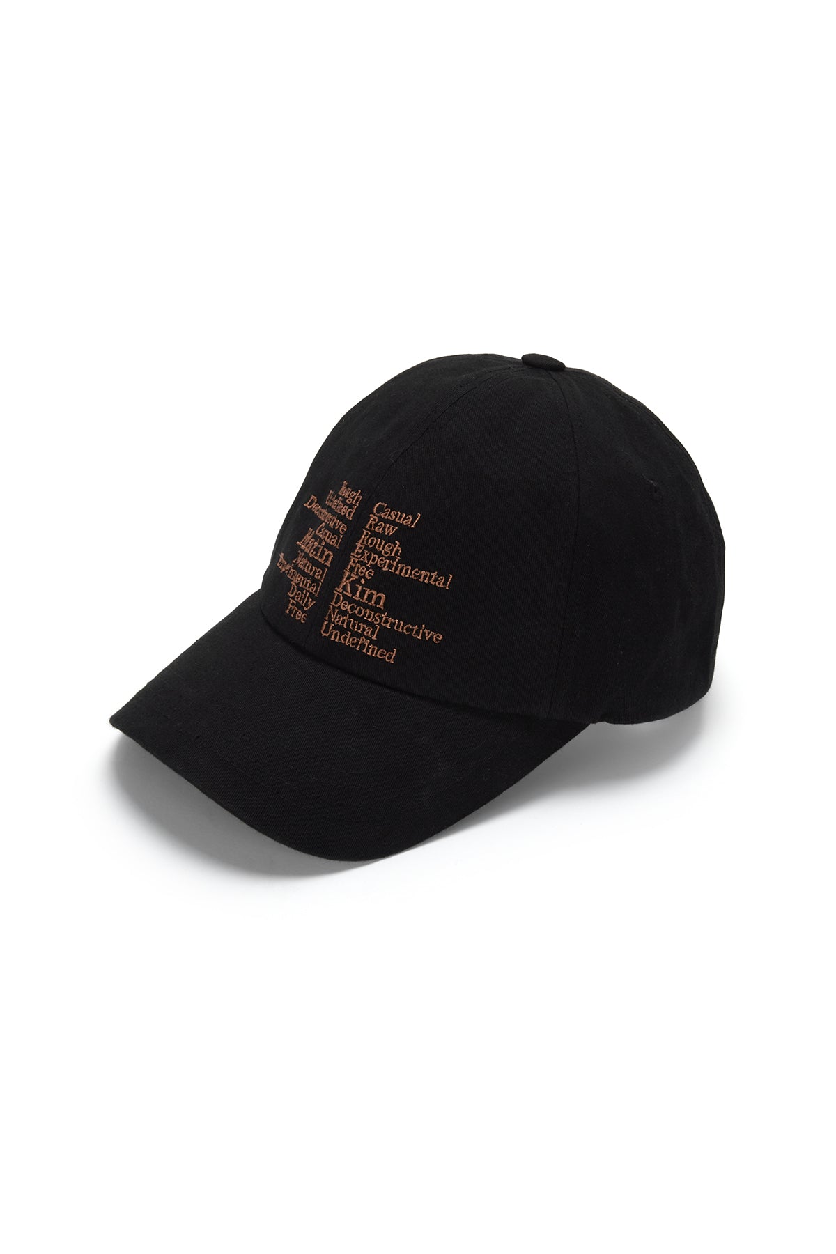 Matin Kim - Keyword Lettering Ball Cap (Black) product image 2 | TRAB K-Fashion Australia