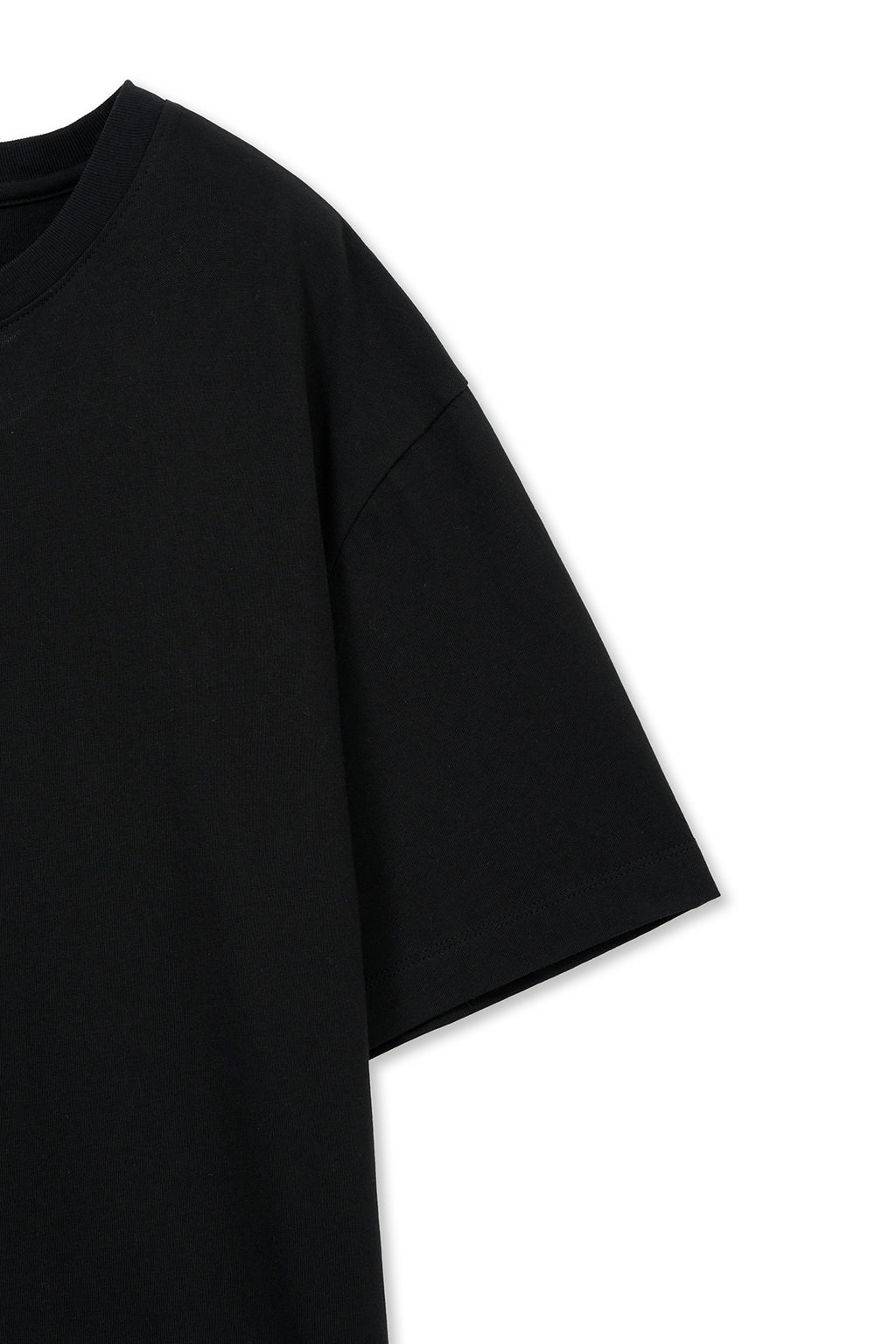 Matin Kim - Label Point Lettering Top (Black) product image 4 | TRAB K-Fashion Australia
