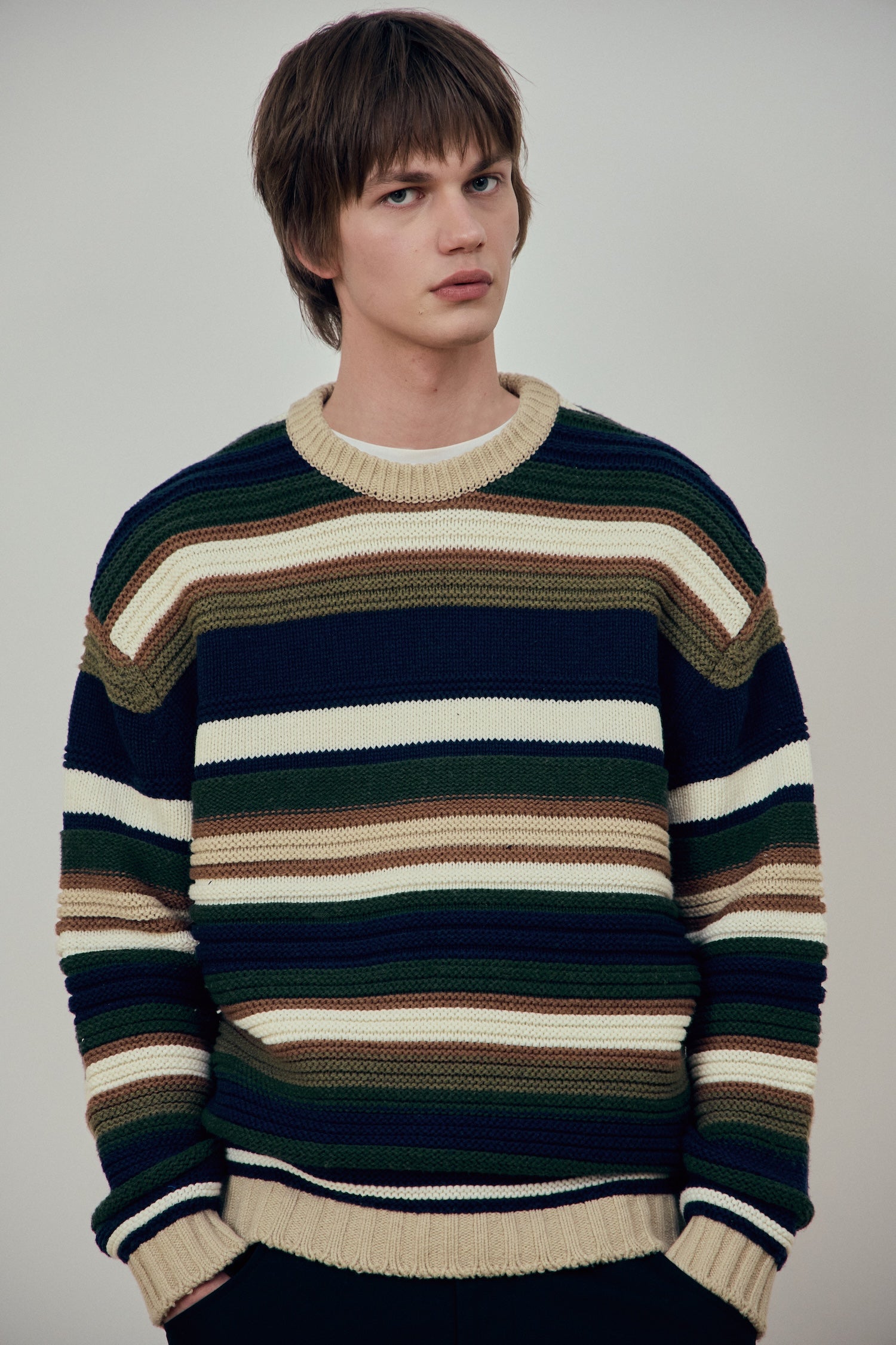 STU - Multi Color Stripe (Knit) product image 3 | TRAB K-Fashion Australia