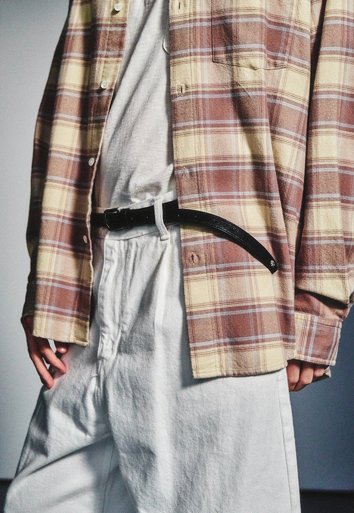 Art if acts - One Tuck Curve Denim Pants (Off White) product image 5 | TRAB K-Fashion Australia