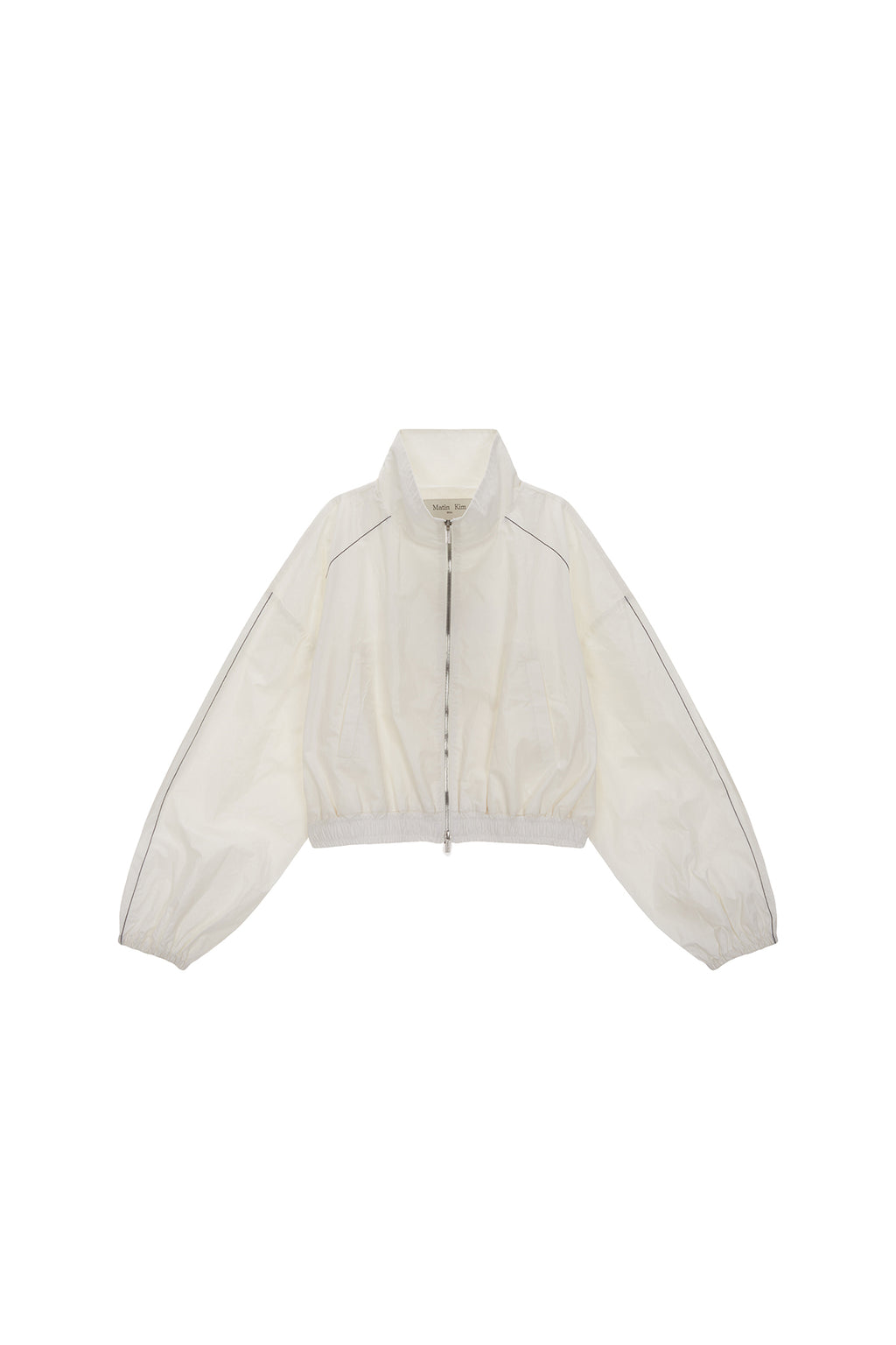Matin Kim - Matin Coating Crop Blouson (Ivory) product image 2 | TRAB K-Fashion Australia