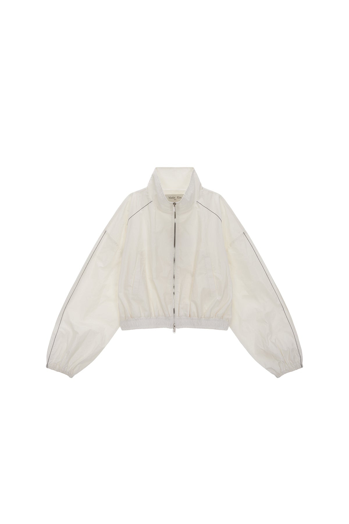 Matin Kim - Matin Coating Crop Blouson (Ivory) product image 2 | TRAB K-Fashion Australia