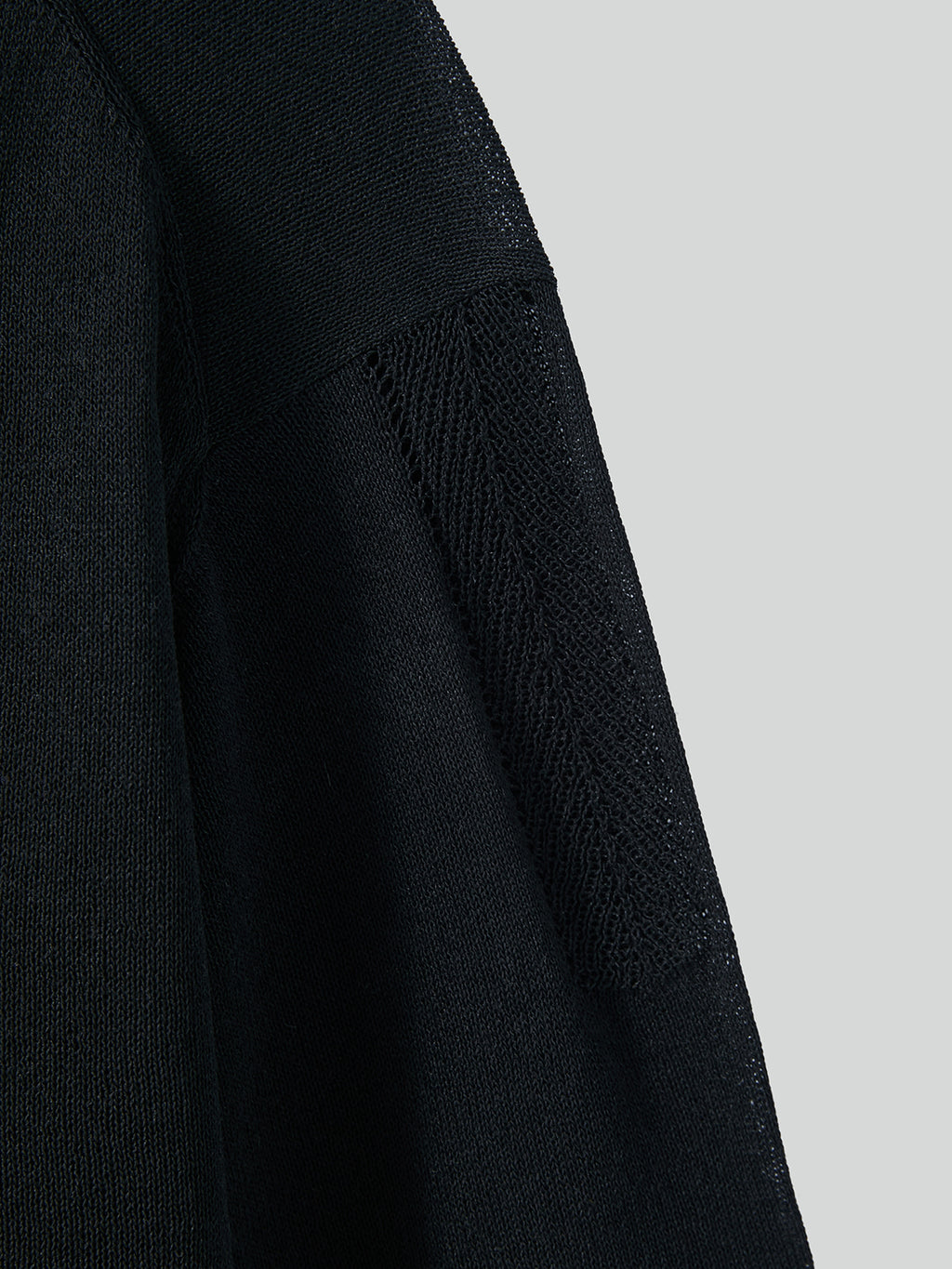 Recto - Loose Fit Knit Top (Black) product image 7 | TRAB K-Fashion Australia