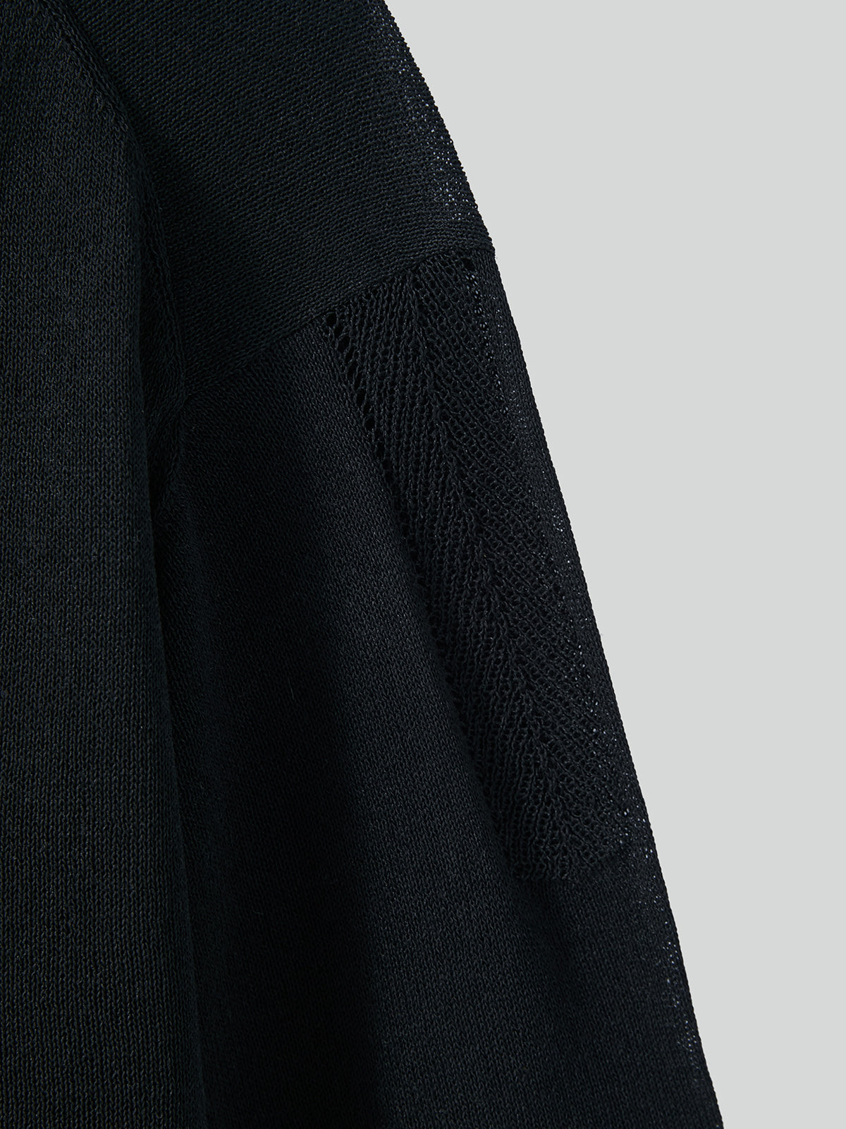 Recto - Loose Fit Knit Top (Black) product image 7 | TRAB K-Fashion Australia