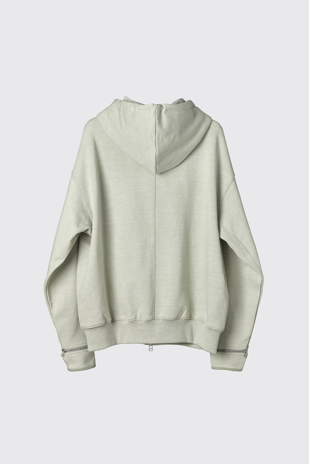 Hatchingroom - Boxer Zip Hoodie Pigment Dyed (Olive) product image 3 | TRAB K-Fashion Australia