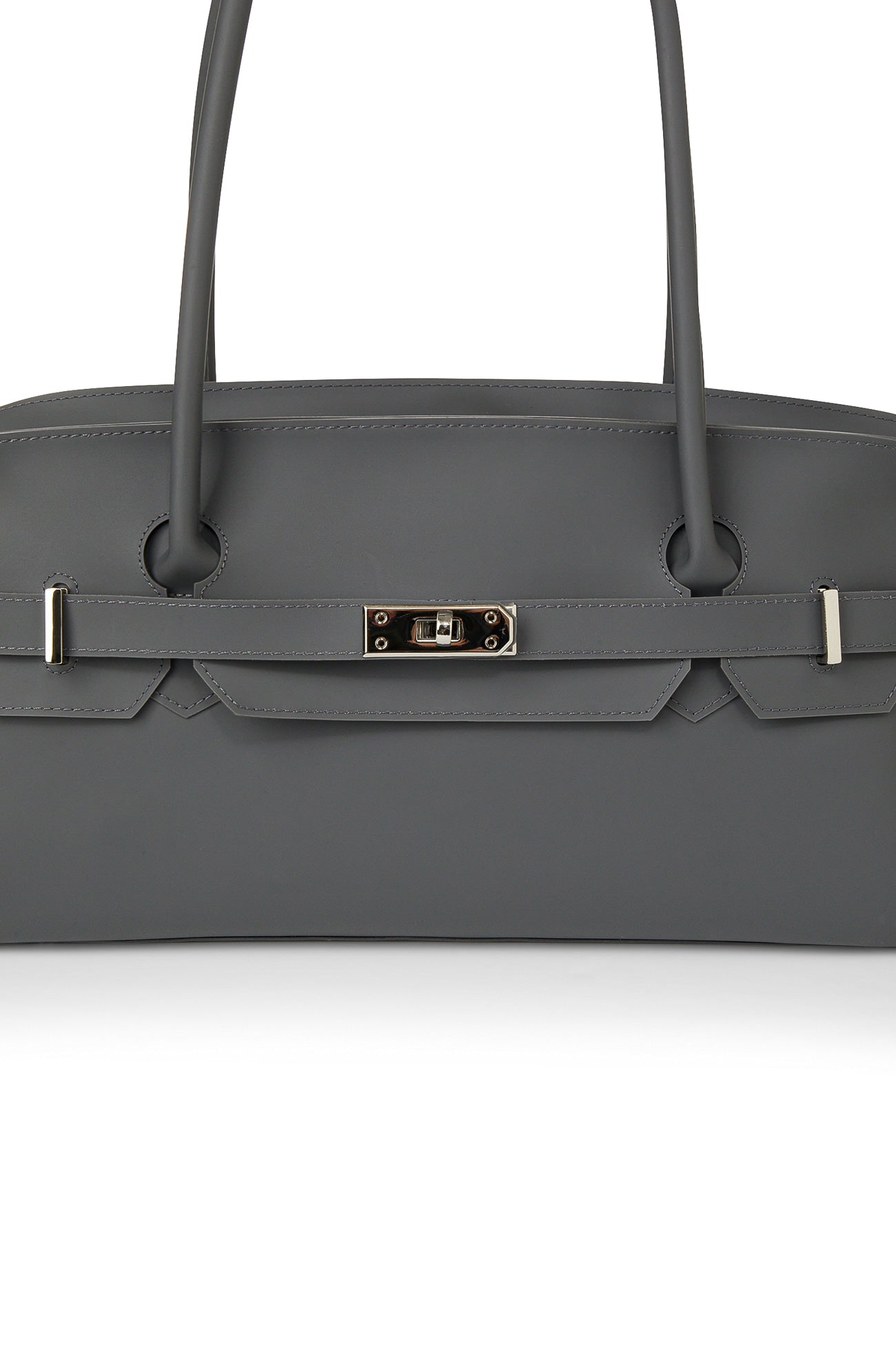 Deinet - [free Card Wallet] Jelly Two-Way Bag (Charcoal) product image 6 | TRAB K-Fashion Australia