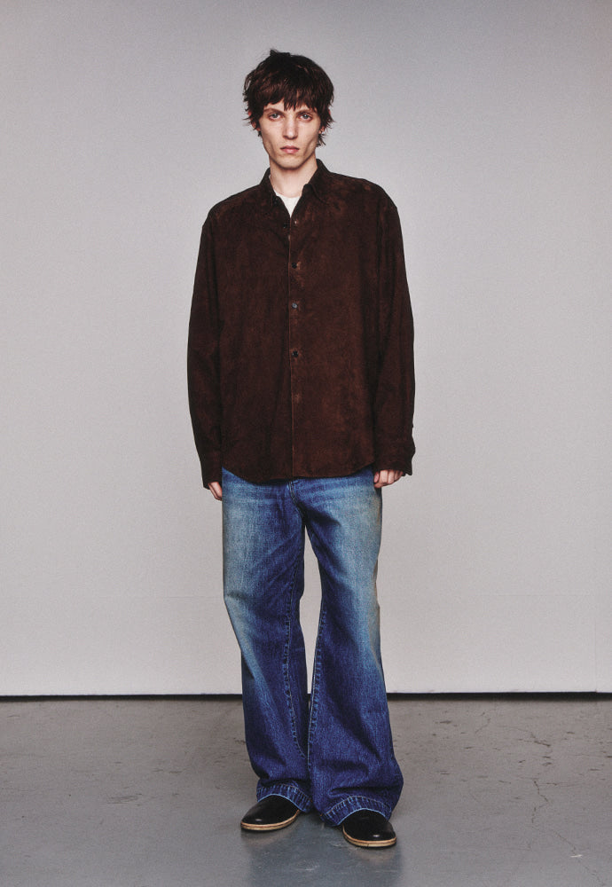 Art if acts - Goat Suede Shirt (Whiskey) product image 6 | TRAB K-Fashion Australia