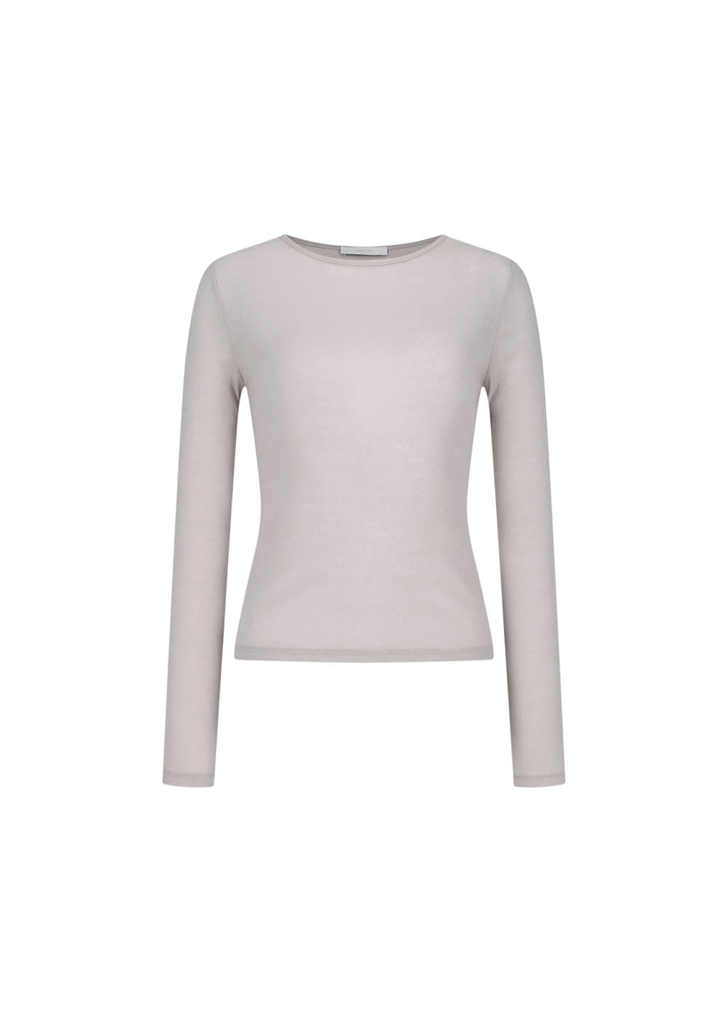 Amomento - Round T-shirt (Beige) product image 2 | TRAB K-Fashion Australia