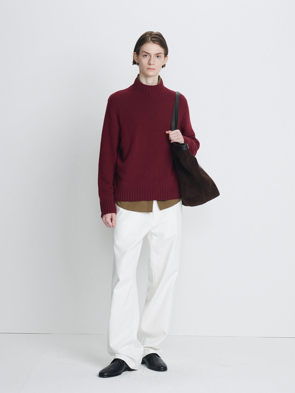 Tonywack - Brushed Cotton Painter Pants (White) product image 1 | TRAB K-Fashion Australia