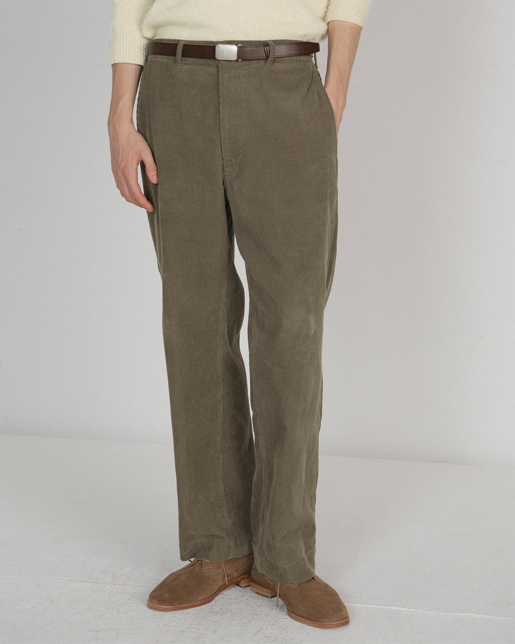 Brownyard - Washed Corduroy Pants (Mocha) product image 1 | TRAB K-Fashion Australia