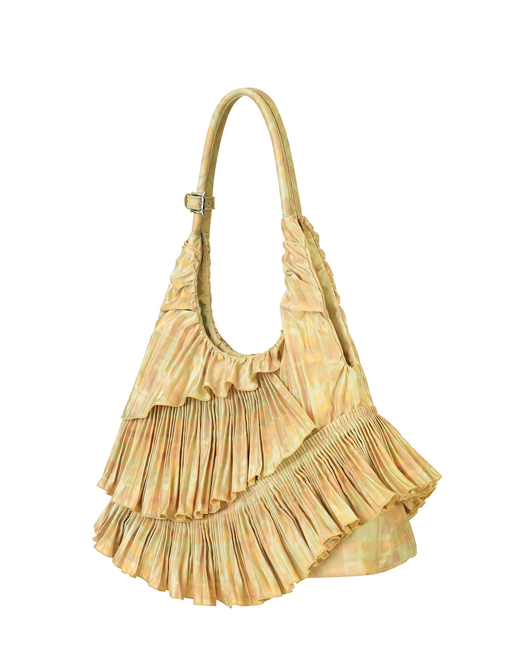 Stand Oil - Cloud Ringo Bag (Butter Plaid) product image 3 | TRAB K-Fashion Australia
