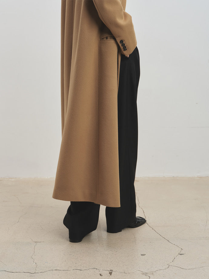 Tonywack - Tailored Double-Breasted Maxi Coat (Royale Beige) product image 7 | TRAB K-Fashion Australia