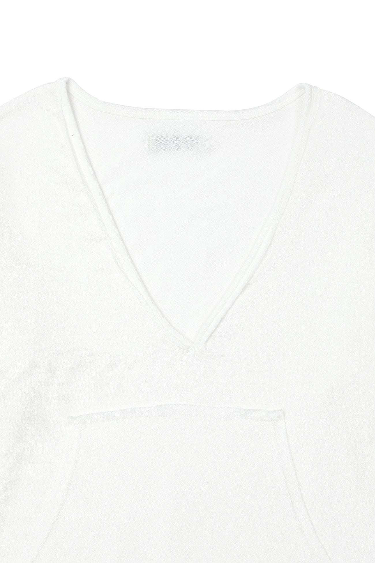 Deinet - Raw V Long Sleeve (White) product image 9 | TRAB K-Fashion Australia