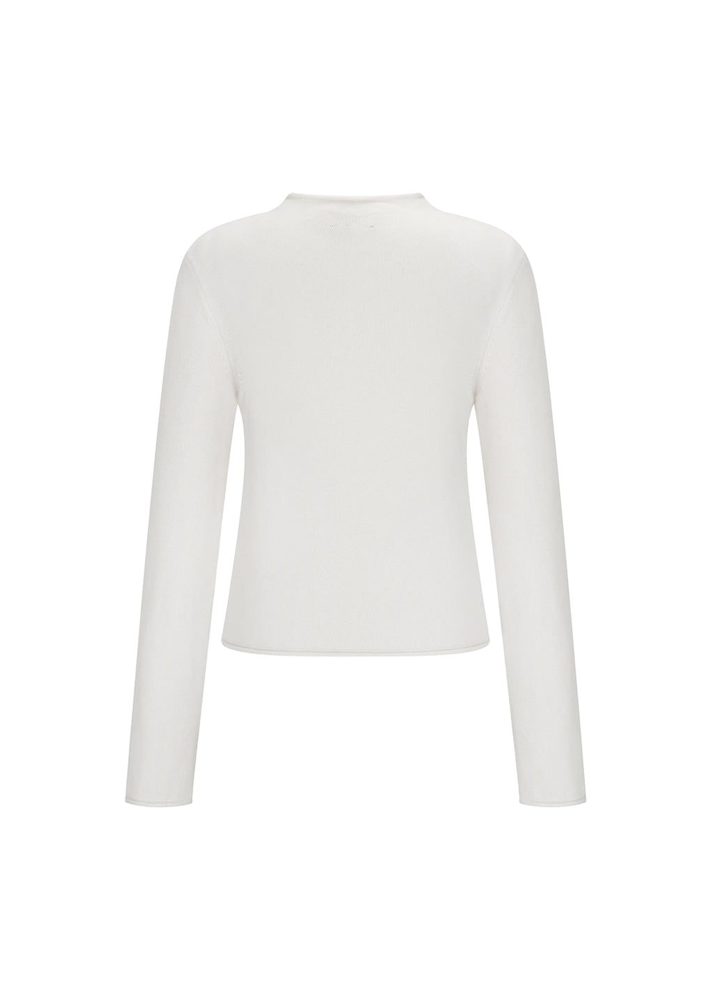 Amomento - Cashmere Half Neck Knit Top (Ivory) product image 3 | TRAB K-Fashion Australia