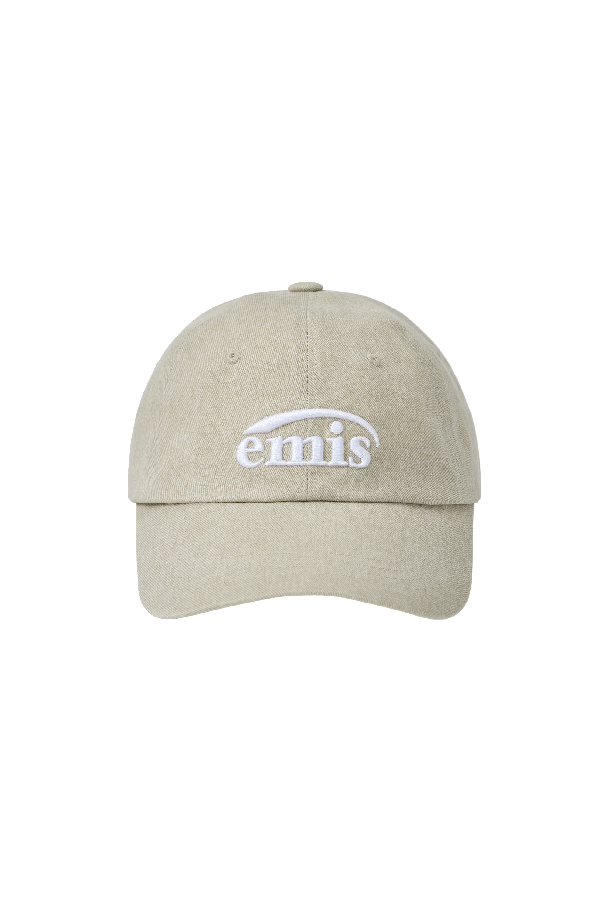 Emis - New Logo Pigment Ball Cap (Beige) product image 1 | TRAB K-Fashion Australia