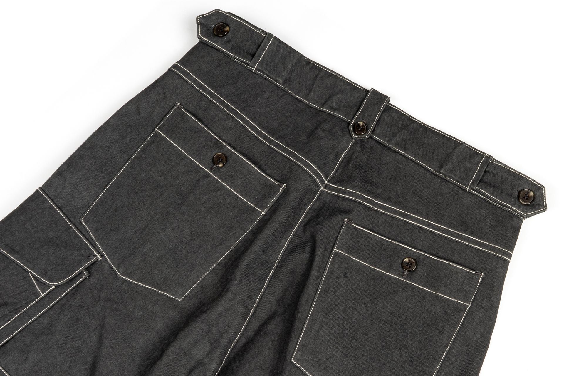 Ioedle - Assembled Cargo Pants With Screws Loosened (Charcoal) product image 6 | TRAB K-Fashion Australia