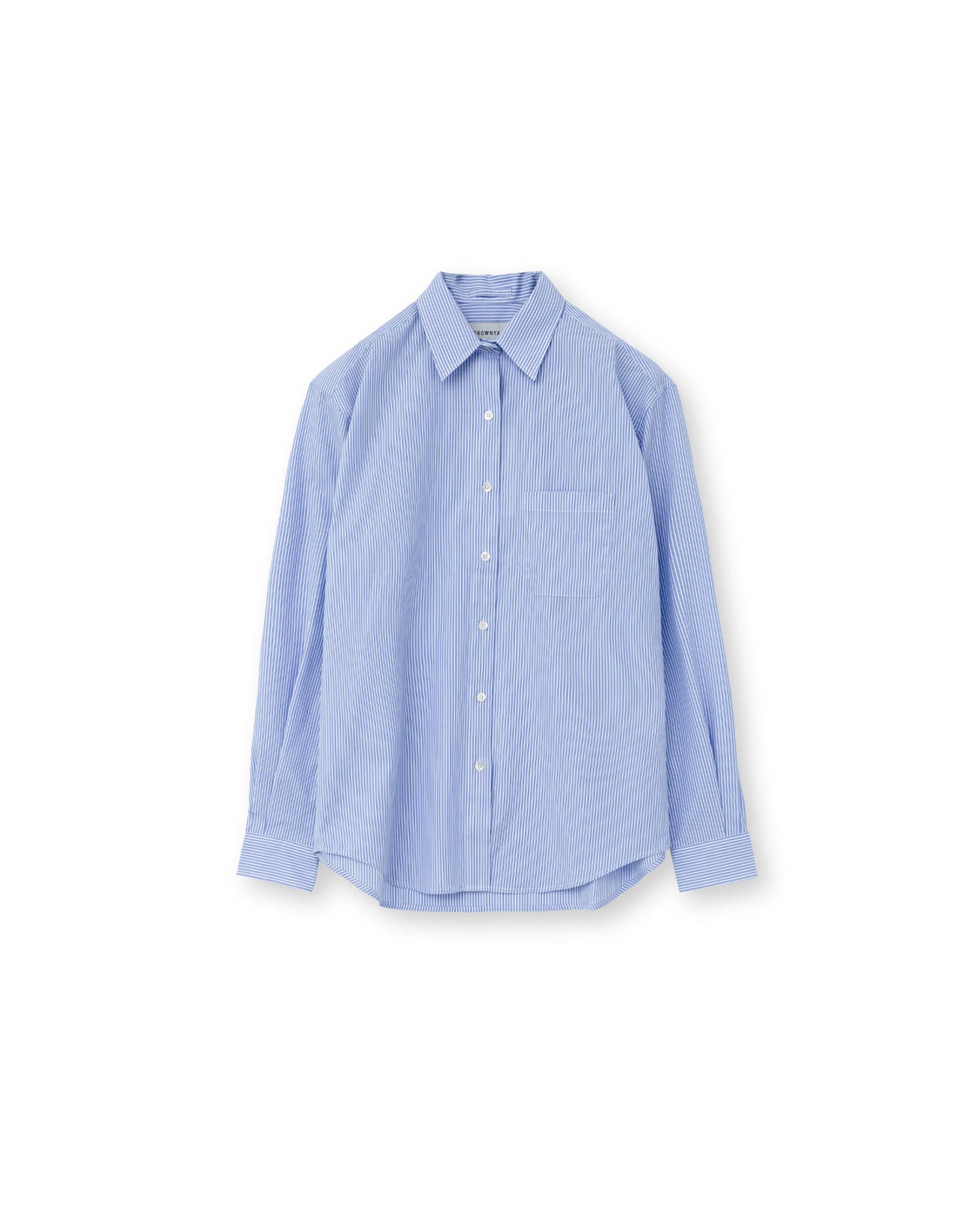 Brownyard - Steady Shirt (Blue Stripe) product image 3 | TRAB K-Fashion Australia