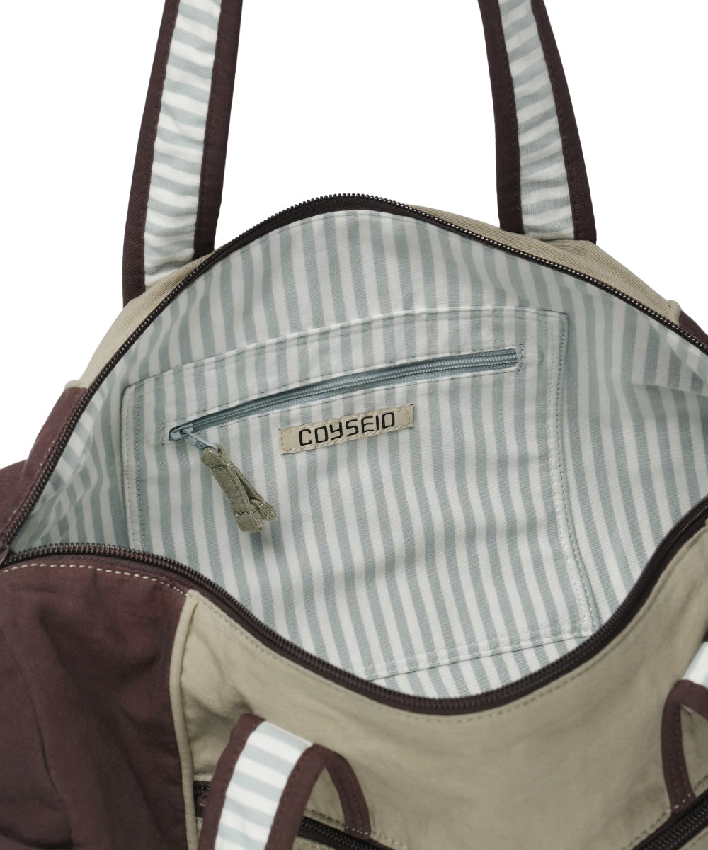 Coyseio - Duffle Two-Way Cross Bag (Brown) product image 12 | TRAB K-Fashion Australia