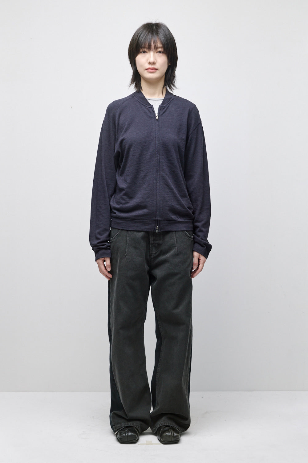 Hatchingroom - Compact Cardigan Wool (Purple) product image 14 | TRAB K-Fashion Australia