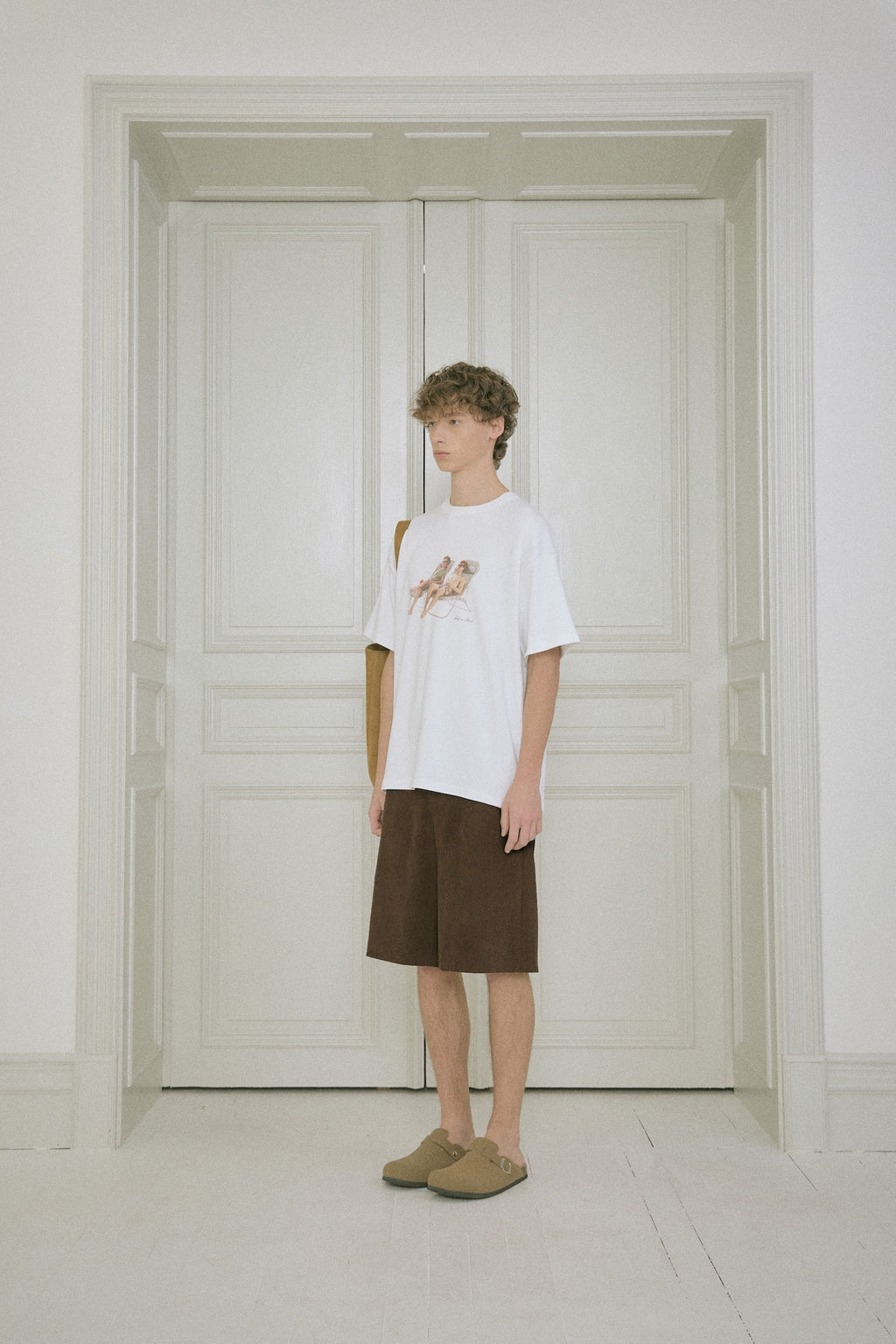 Stu - Half Pants (Brown) product image 7 | TRAB K-Fashion Australia